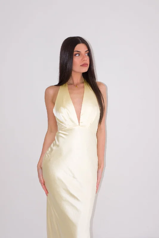 Jessalyn Maxi Dress - Yellow