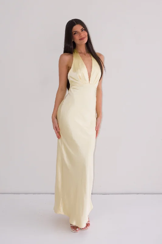 Jessalyn Maxi Dress - Yellow