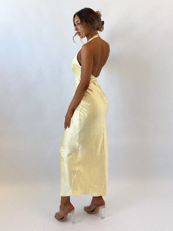 Jessalyn Maxi Dress - Yellow