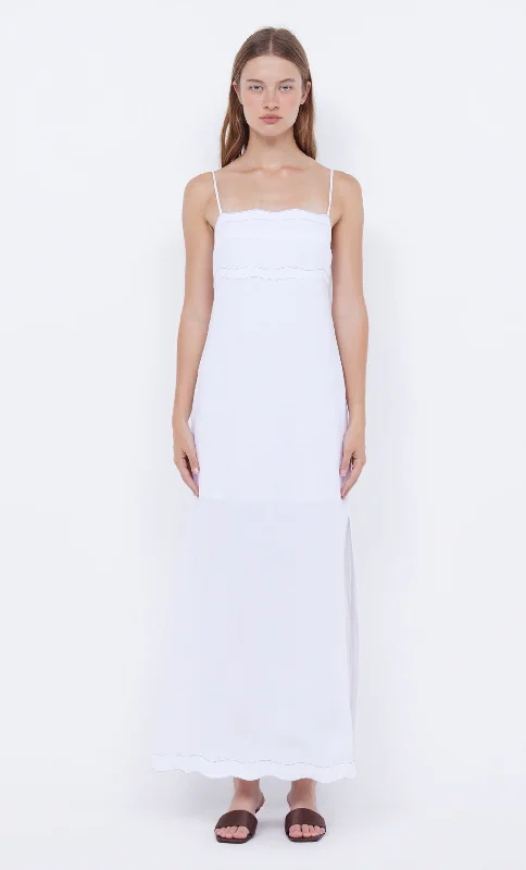 TALLULAH MAXI DRESS - WHITE