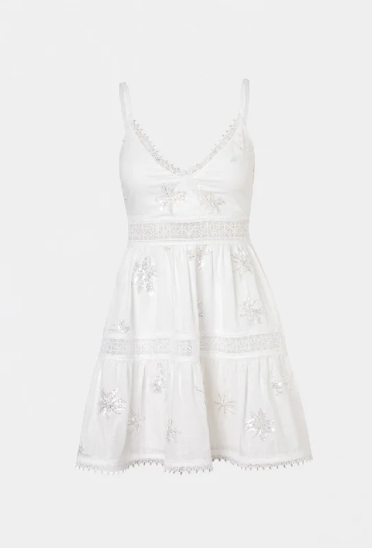 ANGEL MINI DRESS WHITE