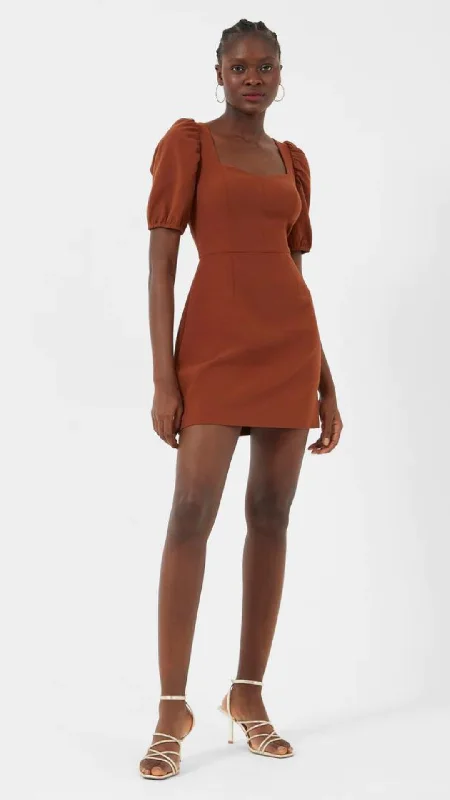 BERINA PUFF SLEEVE DRESS - CASABLANCA