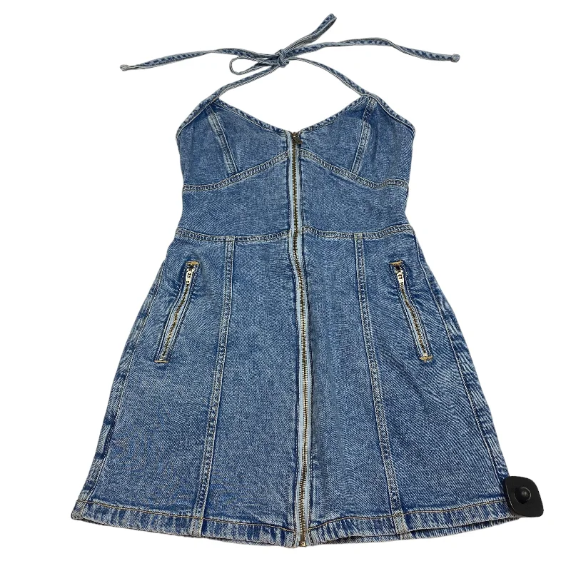 Blue Denim Dress Casual Short American Eagle, Size Xs