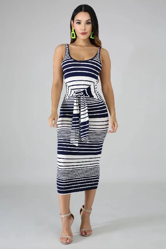 Crossing Lines Dress