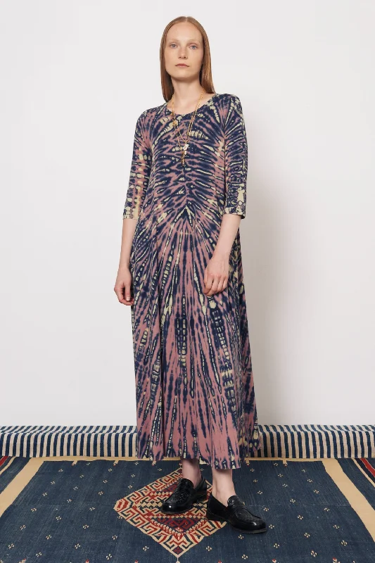 Jasper and Navy Drama Maxi Dress