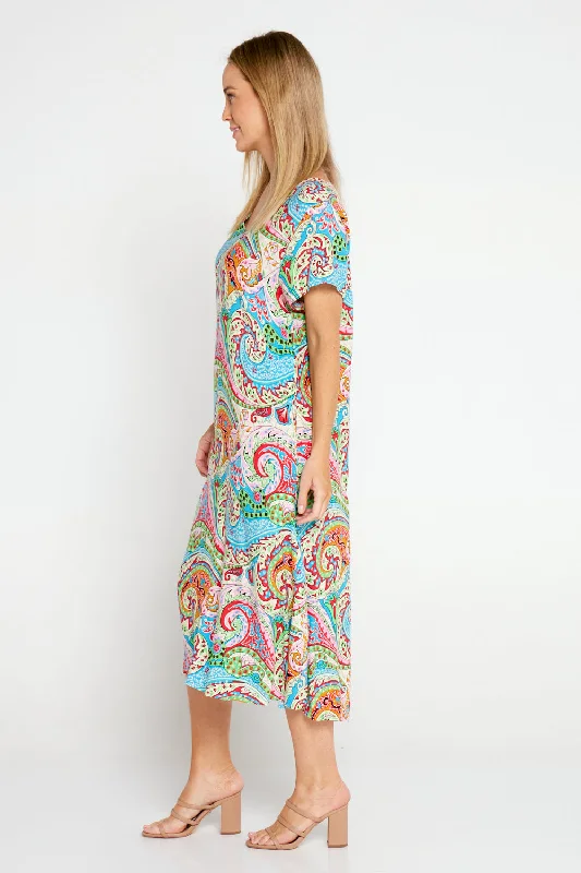 Maeve Dress - Summer Paisley