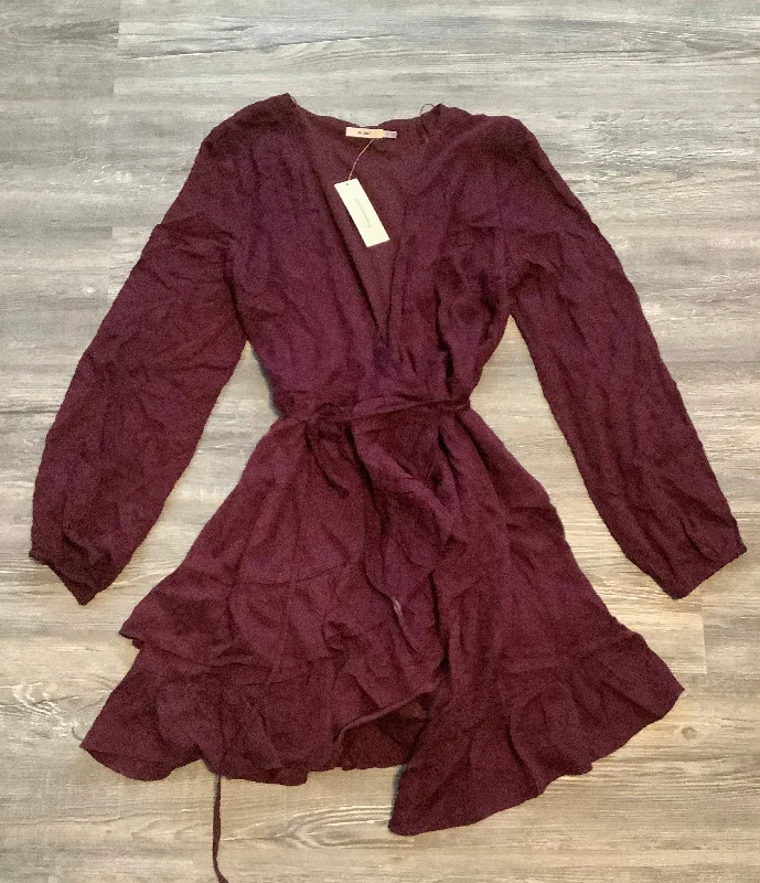 Purple Dress Casual Short Miami, Size M