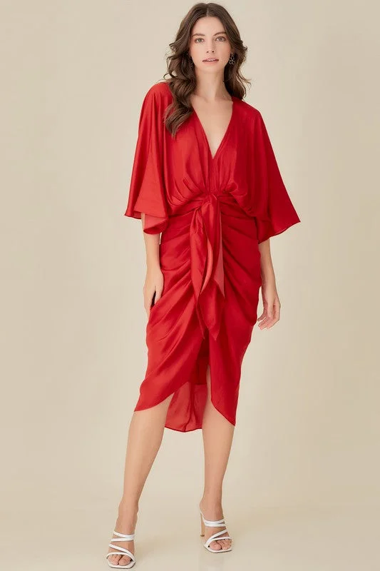 The Alex dress- Ruby Red