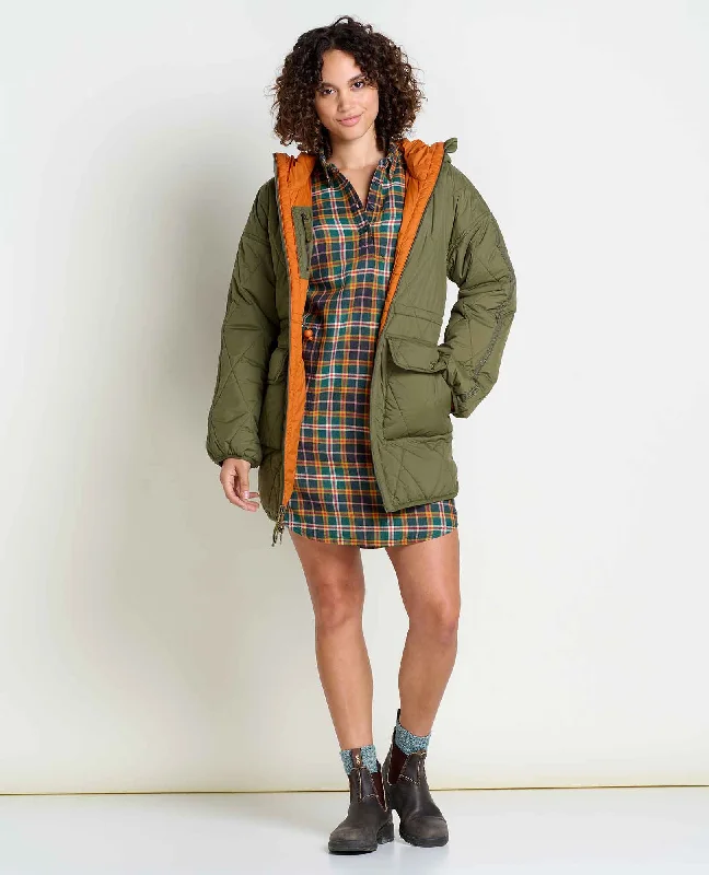 Toad & Co Re-Form Flannel Shirtdress