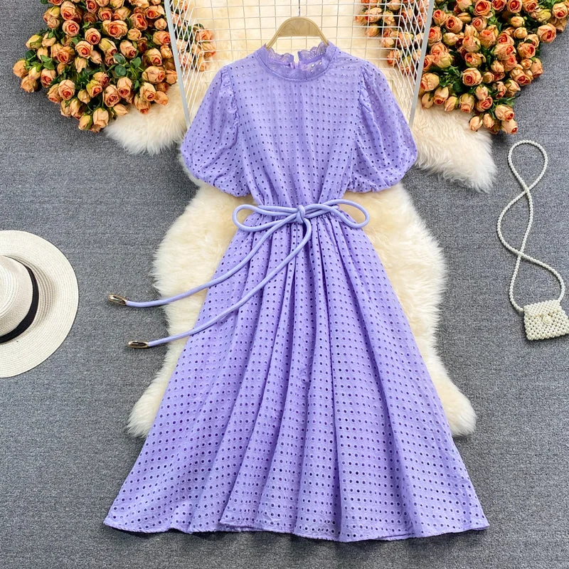 Cute A line short dress fashion dress  564