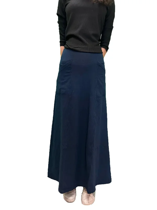 Hard Tail Angle Pocket Long Skirt RAC-18