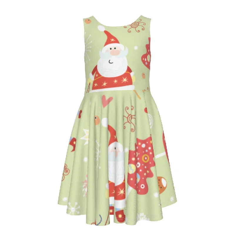 Holiday Kid's Sleeveless Vest Dress