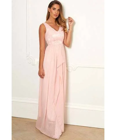 Baliana Blush Maxi Dress