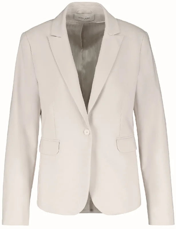 Cotton Blend Blazer