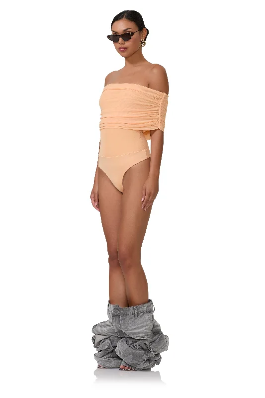 Divya Bodysuit - Peach Fuzz