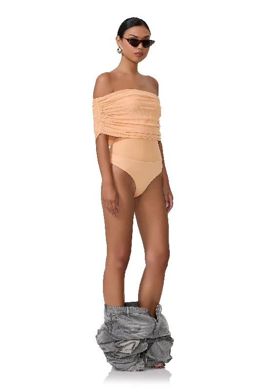 Divya Bodysuit - Peach Fuzz