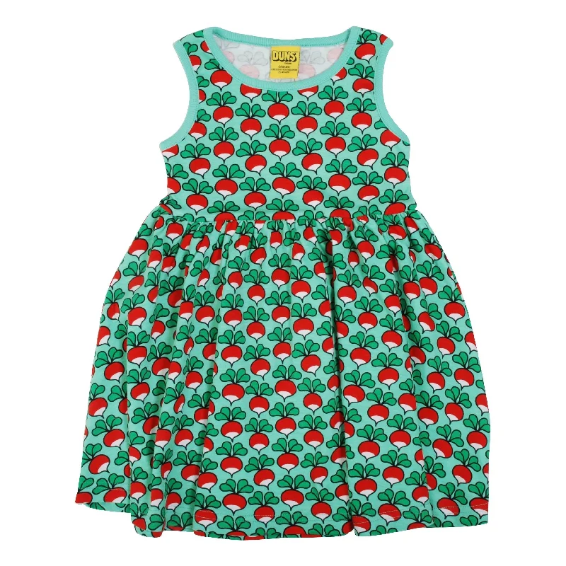 Radish - Green Sleeveless Dress With Gathered Skirt - 2 Left Size 11-12 & 12-13 years