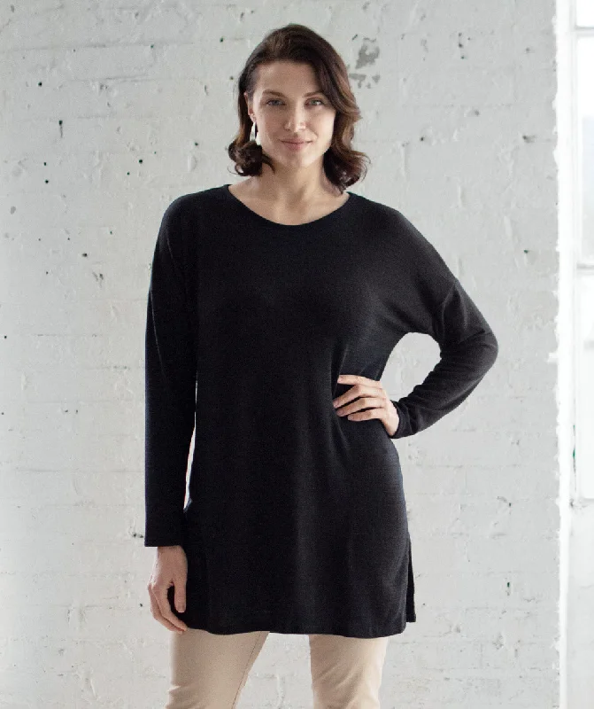 ELORA tunic in Black