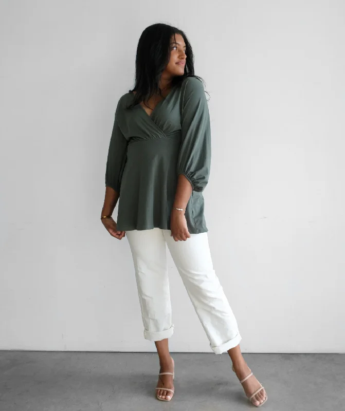 EVE tunic in Jungle Green