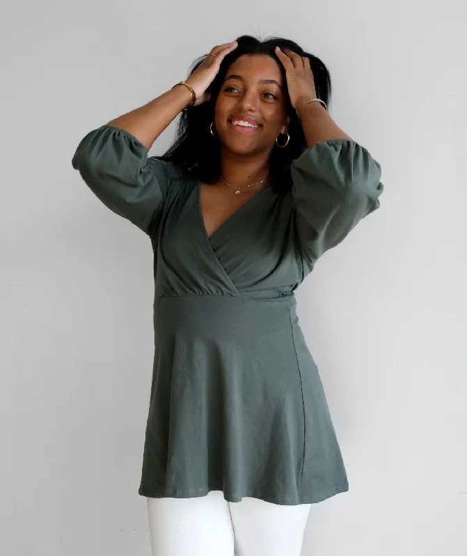 EVE tunic in Jungle Green