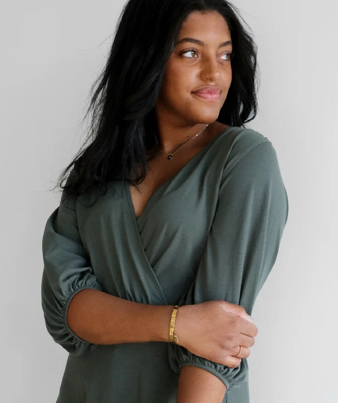 EVE tunic in Jungle Green