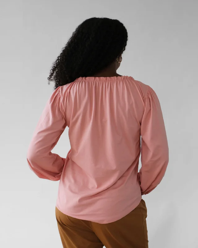 IRIS top in Peach Pink