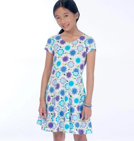 M7079 Girls'/Girls' Plus Dresses