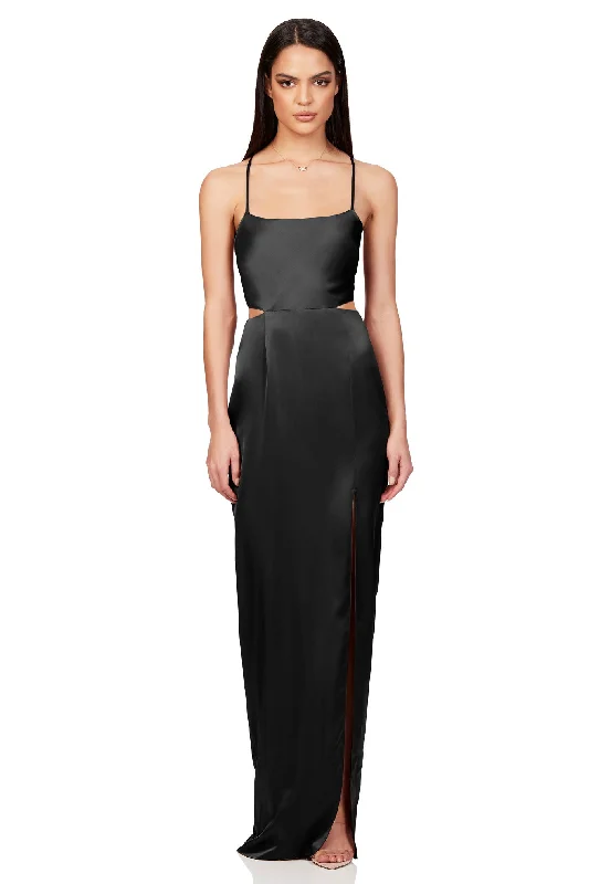 NOOKIE Stella Cut Out Dress (Black) - RRP $289