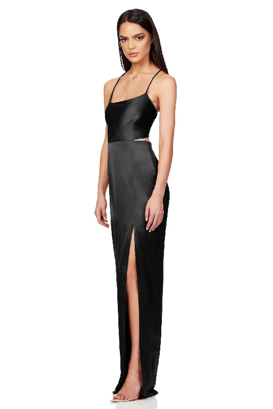 NOOKIE Stella Cut Out Dress (Black) - RRP $289