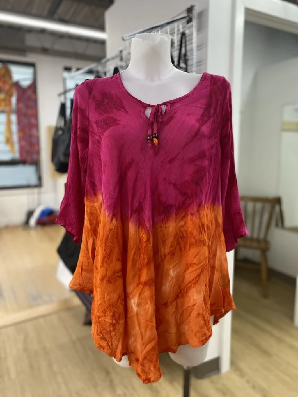 Papa Vancouver tie dye tunic O/S