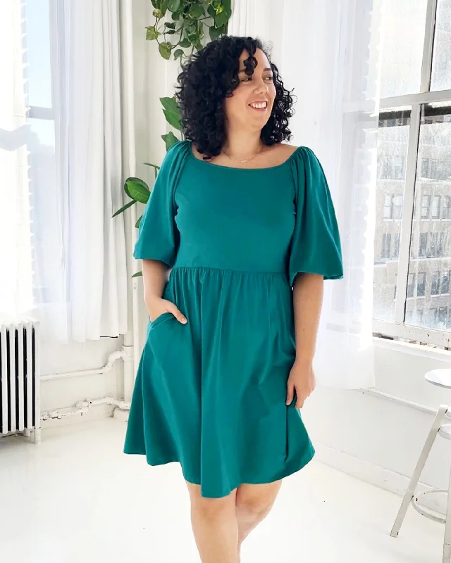 SADIE dress in Teal