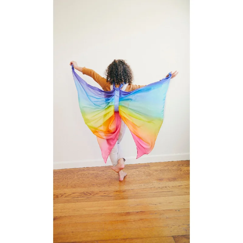 Sarah's Silks Fairy Wings - Rainbow