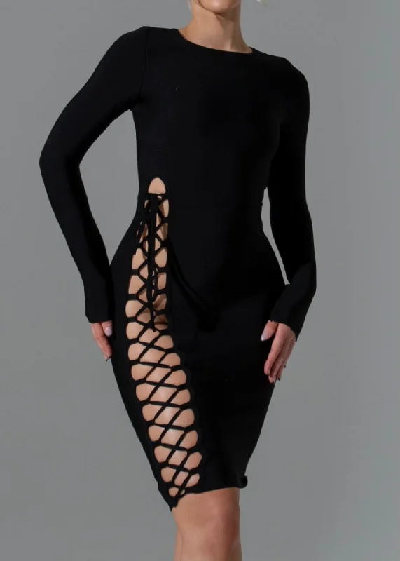 THE NYSSA BANDAGE DRESS