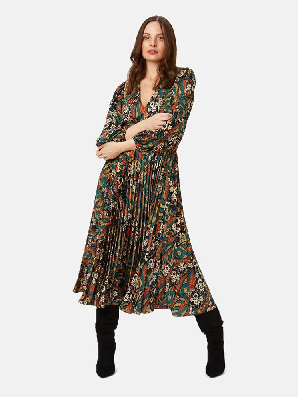 Traffic People Aurora Dress Brown