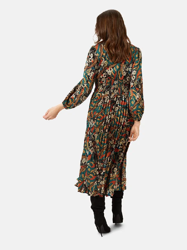 Traffic People Aurora Dress Brown