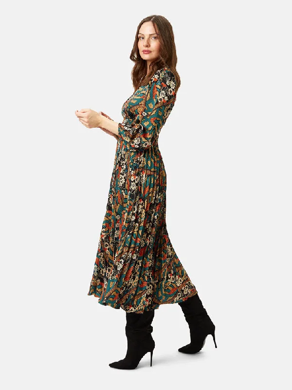 Traffic People Aurora Dress Brown